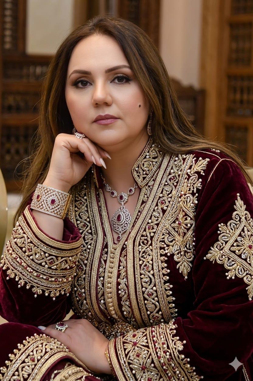 الفنانة شهرزاد محمود الإدريسي